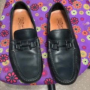 Salvatore Ferragamo black bit drivers